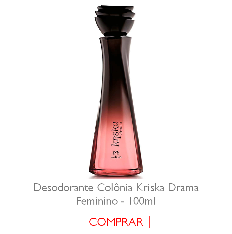 Desodorante Colônia Kriska Drama Feminino – Rosa e Maria Beleza e Cuidados  Pessoais