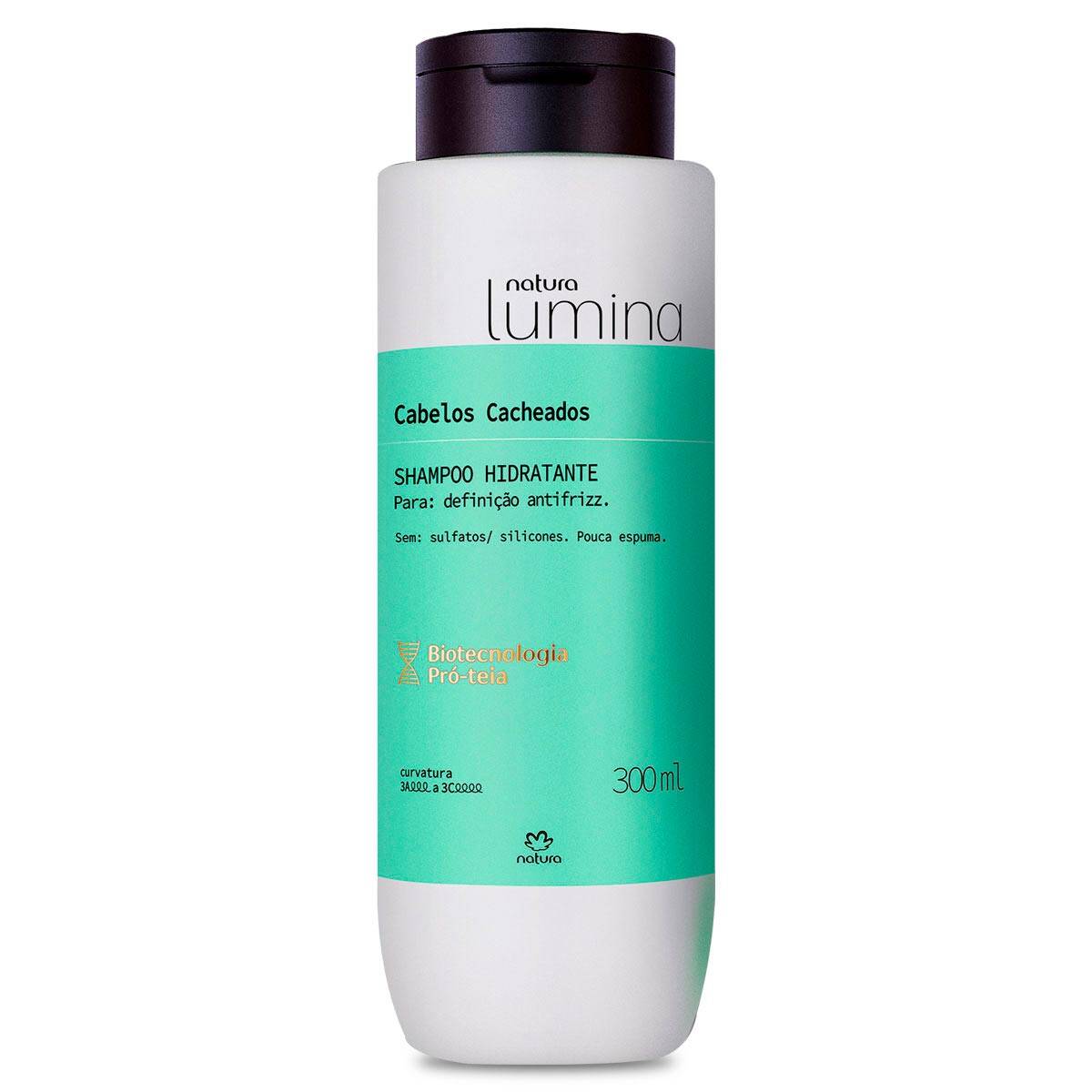 Shampoo Hidratante Cabelos Cacheados Lumina Natura